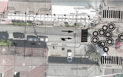 Levantamiento Topogramétrico, Arquitectónico y Cartográfico de varias zonas en el municipio de Santa Tecla para proyectos del PNUD.